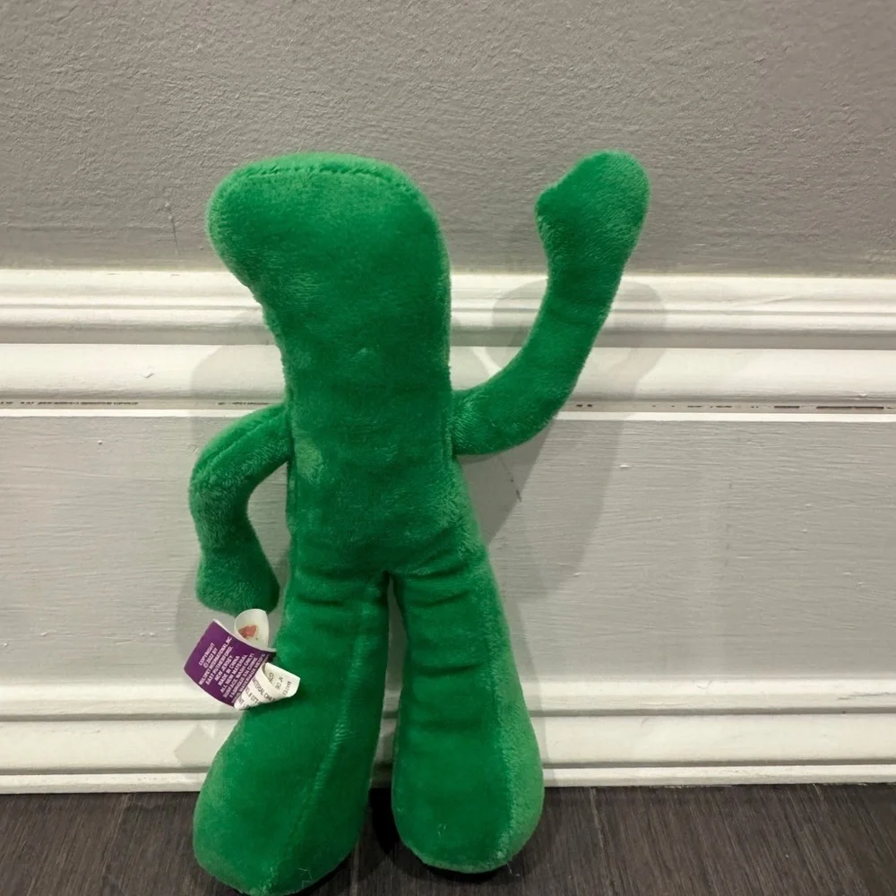 Gumby Green Plush Dog Pet Toy